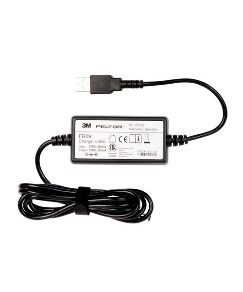 3M Peltor USB-laadkabel FR09