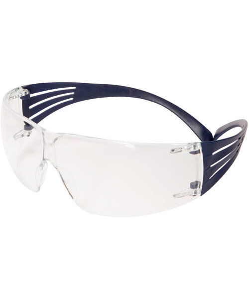 3M SecureFit SF201SGAF-BLU bril PC clear