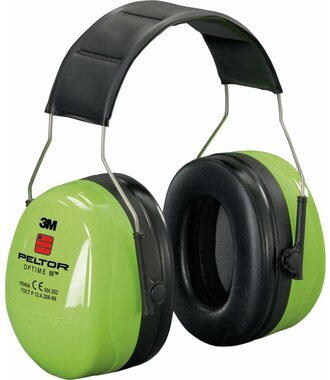 Peltor Optime III Hearing Protection Hi-Viz