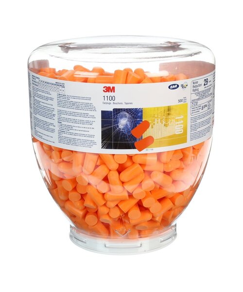 3M 1100D earplugs One Touch à 500 pairs
