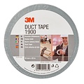 3M Economy Duct Tape 1900 zilver 50 mtr.
