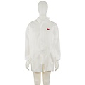 3M 4440 Lab/visitor coat white, size L