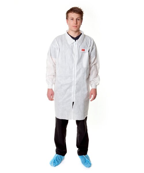 3M 4400 Lab-/bezoekersjas blanc, taille M