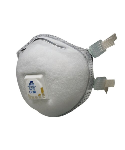 3M 9922 dust mask FFP2 with valve, 2pcs