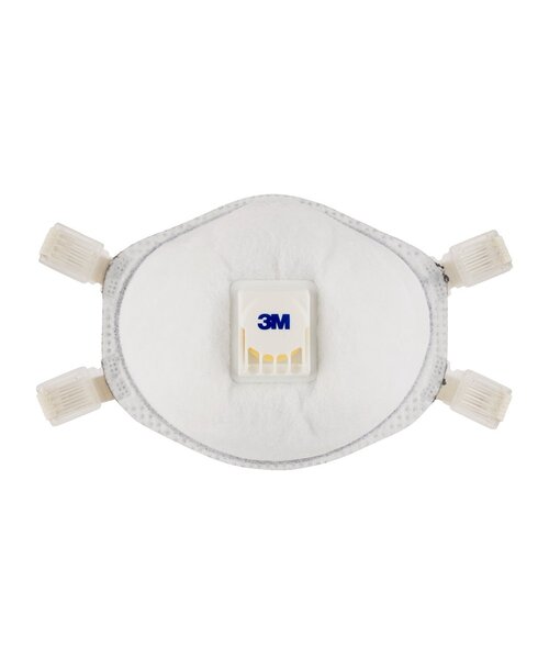 3M 9922 stofmasker FFP2 met ventiel, 2st