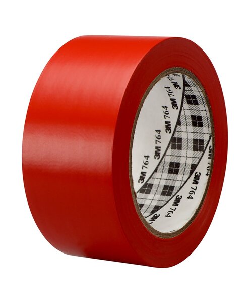 3M 764 Vinyl Tape rood 50 mm x 33 m