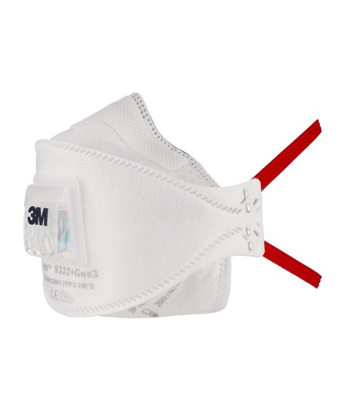 3M Aura 9332+GEN3 Maske FFP3 + Ventil