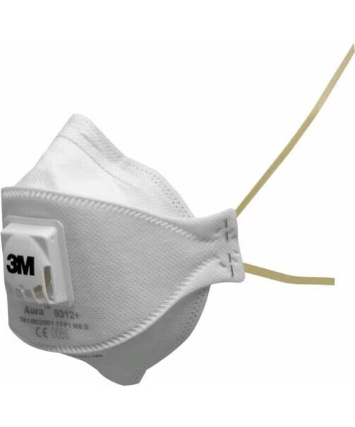 3M Aura 9312+ masque de protection FFP1 + soupape