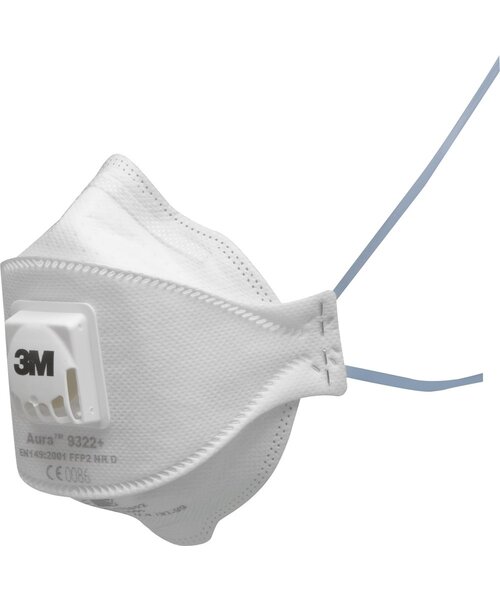 3M Aura 9322+ stofmasker FFP2 + ventiel