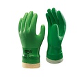 Showa 600 PVC groen, mt 7-S