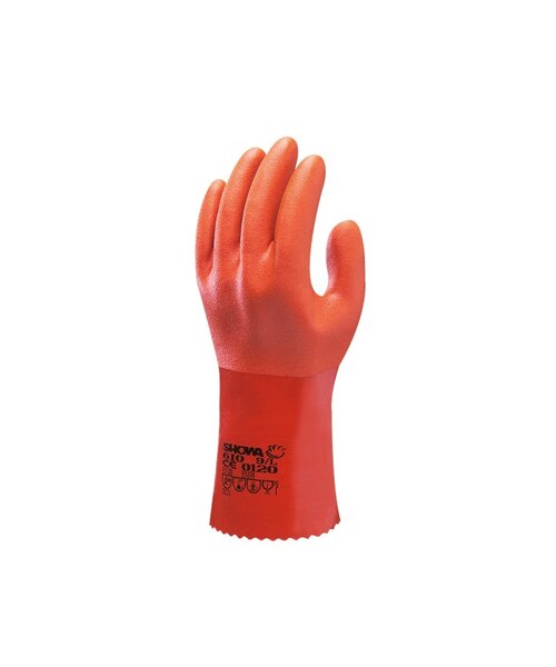 Showa 610 PVC orange, mt 11-XXL