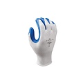 Showa 545 HPPE Nitrile white/blue, size 8-L