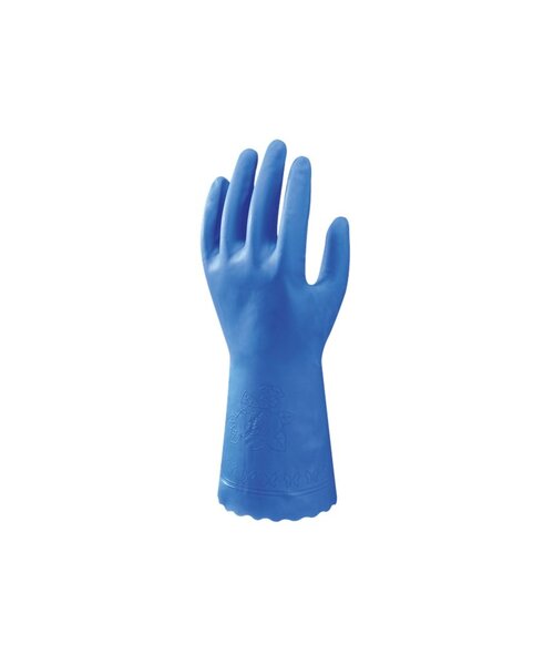 Showa 160 PVC blauw, mt 10-XL