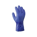 Showa 650 PVC blauw, mt 10-XL