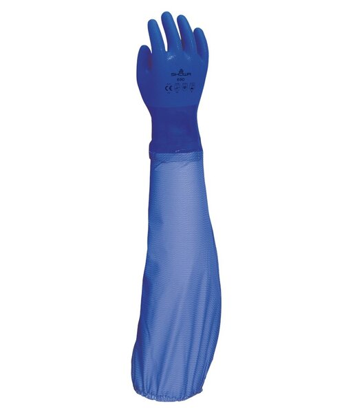 Showa 690 PVC bleu, mt 11-XXL