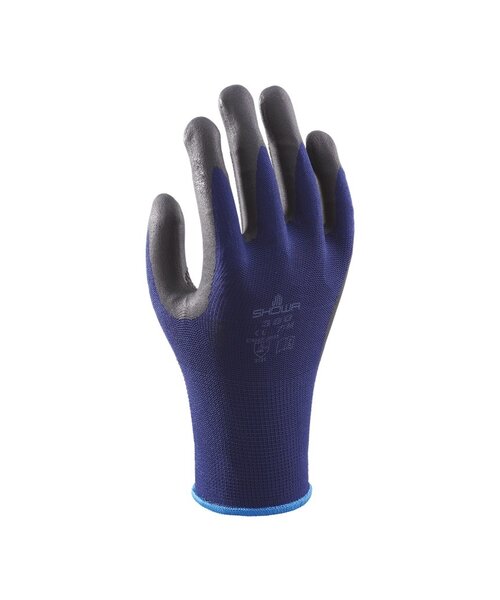 Showa 380 Nitrile Foam bleu/noir, 6-S