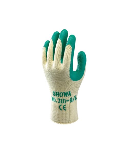 Showa 310 Latex green/yellow, size 7-S
