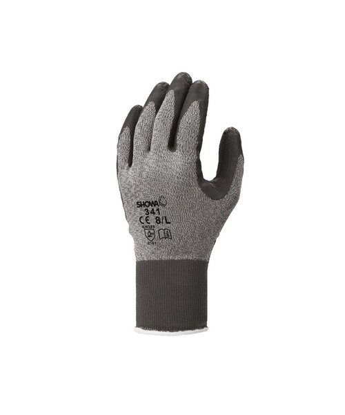 Showa 341 Latex gray/black, size 7-M