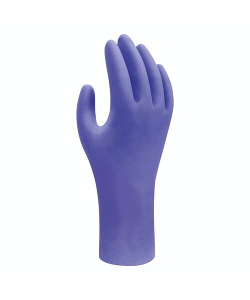 Showa 7540PF Nitrile blue, 7/S