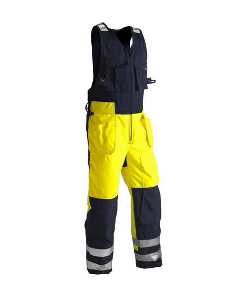 Blaklader - Blåkläder Amerikaanse overall High vis : Geel/Marineblauw - 850419773389