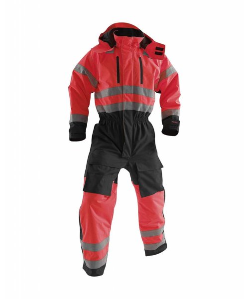 Blaklader - Blåkläder High Vis Warnschutz-Winteroverall Kl. 3 : High Vis Rot/Schwarz - 676319775599