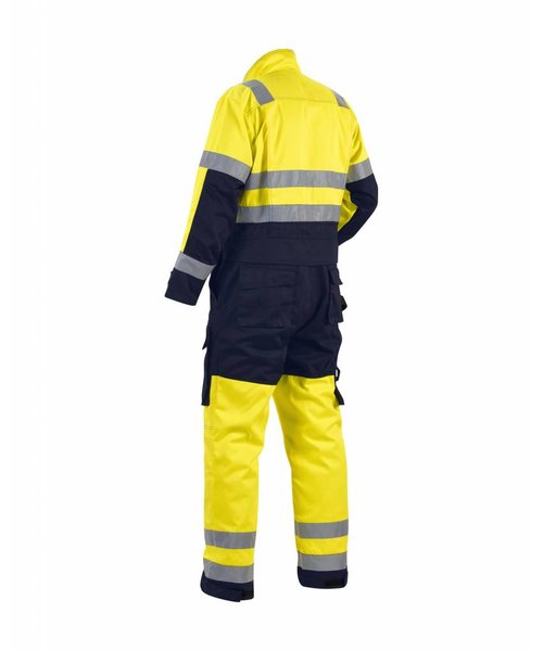 Blaklader - Blåkläder Overall High vis : Geel/Marineblauw - 637318043389