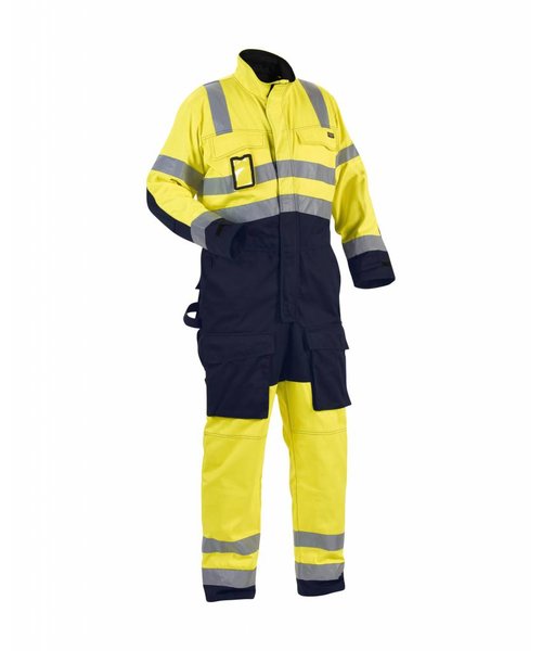 Blaklader - Blåkläder High-visibility overall Yellow/navy blue