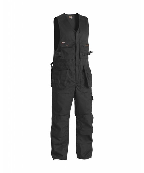 Blaklader - Blåkläder SLEEVELESS OVERALLS Black