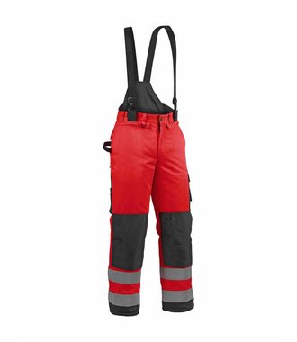 Winterwerkbroek High vis : Rood/Zwart - 188519775599