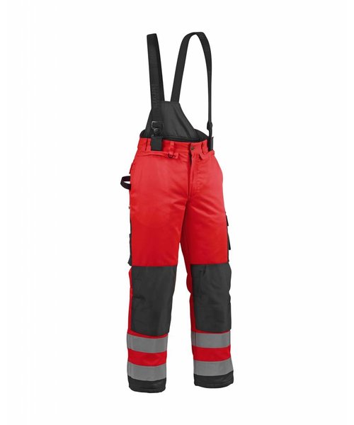 Blaklader - Blåkläder Winter high vis trouser Red/black