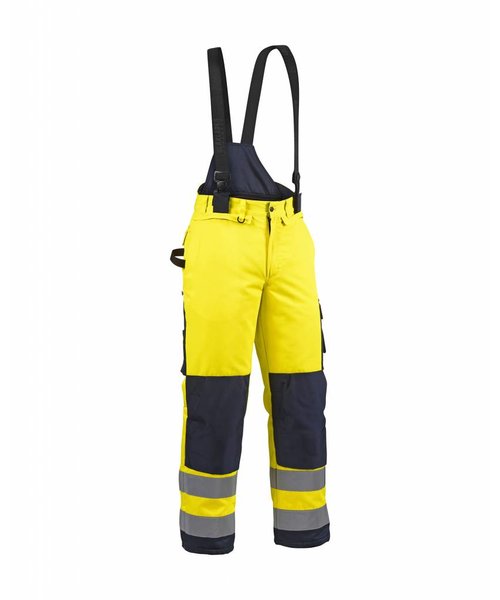 Blaklader - Blåkläder Winterwerkbroek High vis : Geel/Marineblauw - 188519773389