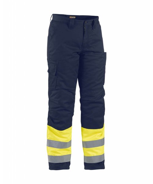 Blaklader - Blåkläder Bundhose Winter High Vis : Gelb/Marineblau - 186218113389