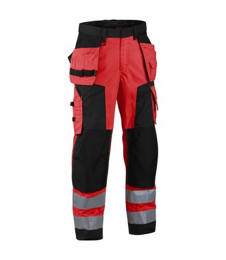 Werkbroek High vis : Rood/Zwart - 156818115599