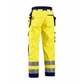 Blaklader - Blåkläder Pantalon Artisan Haute-Visibilité : Jaune/Marine - 156818113389