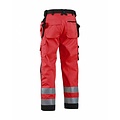 Blaklader - Blåkläder Bundhose Winter Softshell Kl. 2 : High Vis Rot/Schwarz - 156725175599