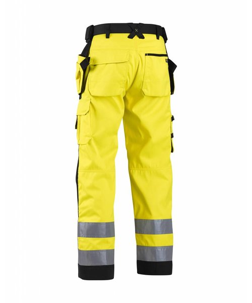 Blaklader - Blåkläder Highvisibility softshell craftsman trouser Yellow/Black