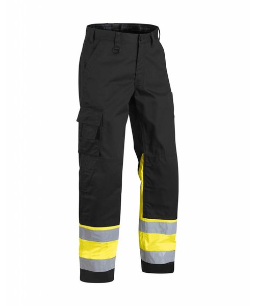 Blaklader - Blåkläder High Vis Bundhose Kl. 1 : Schwarz/Gelb - 156418119933