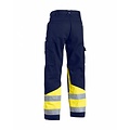 Blaklader - Blåkläder Werkbroek High vis, klasse 1 : Marineblauw/Geel - 156418118933