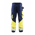 Blaklader - Blåkläder Bundhose High Vis Kl.1 : Marineblau/Gelb - 152918608933