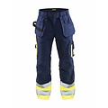 Blaklader - Blåkläder Bundhose High Vis Kl.1 : Marineblau/Gelb - 152918608933