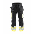 Blaklader - Blåkläder Bundhose High Vis Kl.1 : Schwarz/Gelb - 152913709933