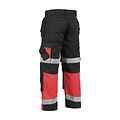 Blaklader - Blåkläder PANTALON X1500 Haute-Visibilité : Noir/Rouge fluo - 150818609955