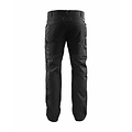 Blaklader - Blåkläder Service trousers with stretch panels : Schwarz - 145918459900