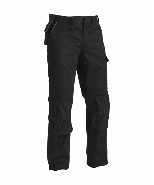 Blaklader - Blåkläder Pantalon Artisan poches italiennes : Noir/Gris - 140618609994