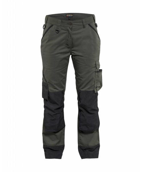 Blaklader - Blåkläder Bundhose Garten Damen : Armygrün/Schwarz - 715418354699