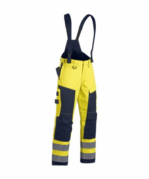 Blaklader - Blåkläder Pantalon Hiver Multinormes : Jaune/Marine - 186815303389