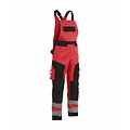 Blaklader - Blåkläder High-Vis Latzhose Klasse 2 : High Vis Rot/Schwarz - 266018045599