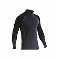 Blaklader - Blåkläder WARM 100% MERINO Zip-neck : Grey/Black - 489917329699
