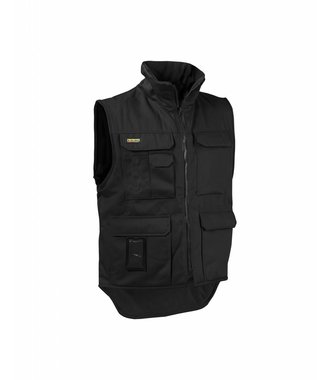 Gilet Sans Manches hiver doublé polaire : Noir - 380119009900