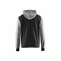 Blaklader - Blåkläder Hooded Sweatshirt Limited : Zwart/Grijs - 339911579990
